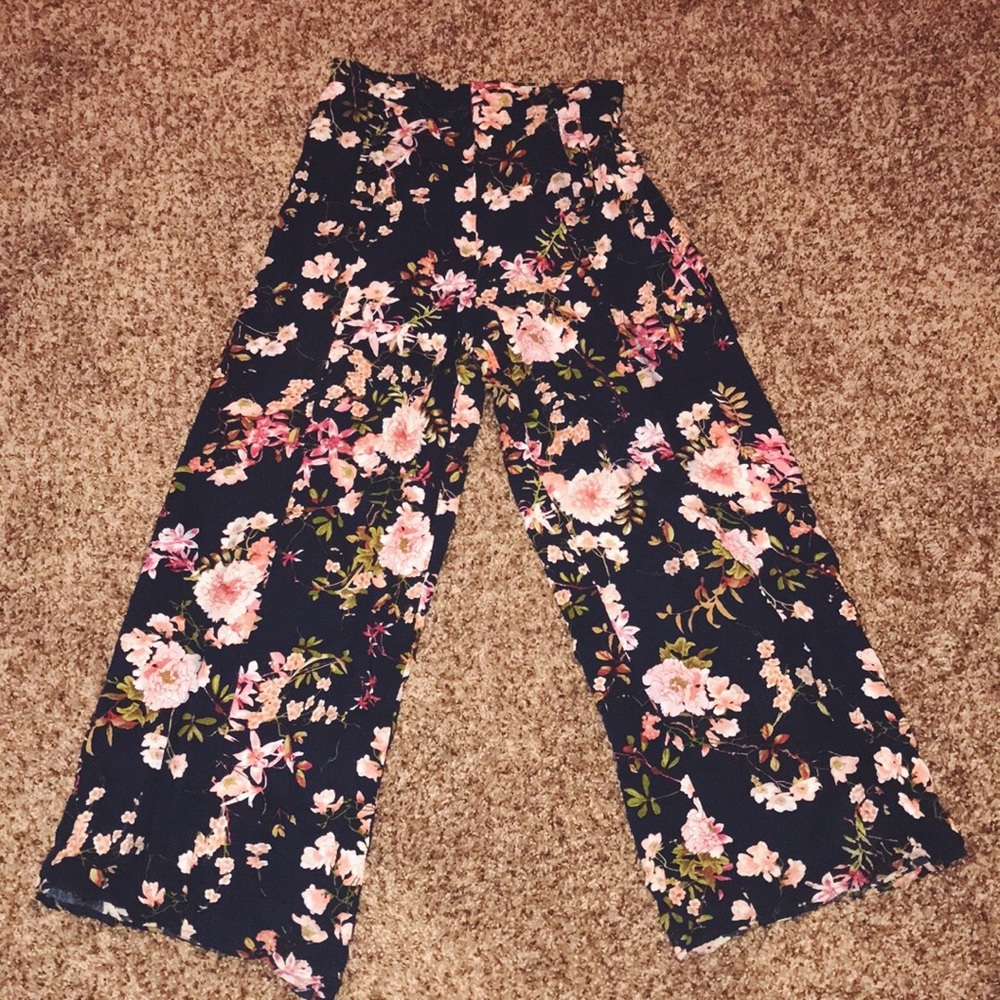 Floral “Fun Pants” Flare